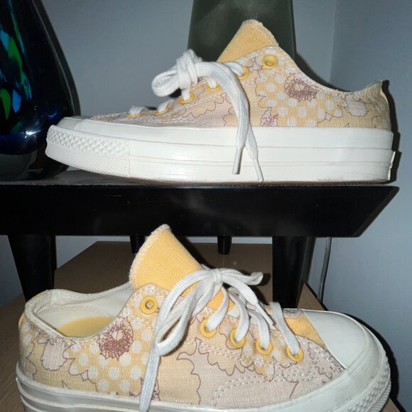 BNWoT CTAS Converse 70 Low 'Crafted Florals' (9W) A00538C - Picture 6 of 7